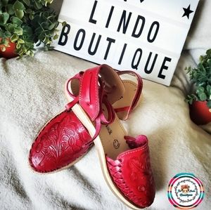 ❣SEXY RED EMBROIDERY HUARACHES❣